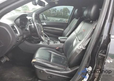 2015 Dodge Durango R/T z USA, uszkodzony, nr VIN 1C4SDHCT0FC823889